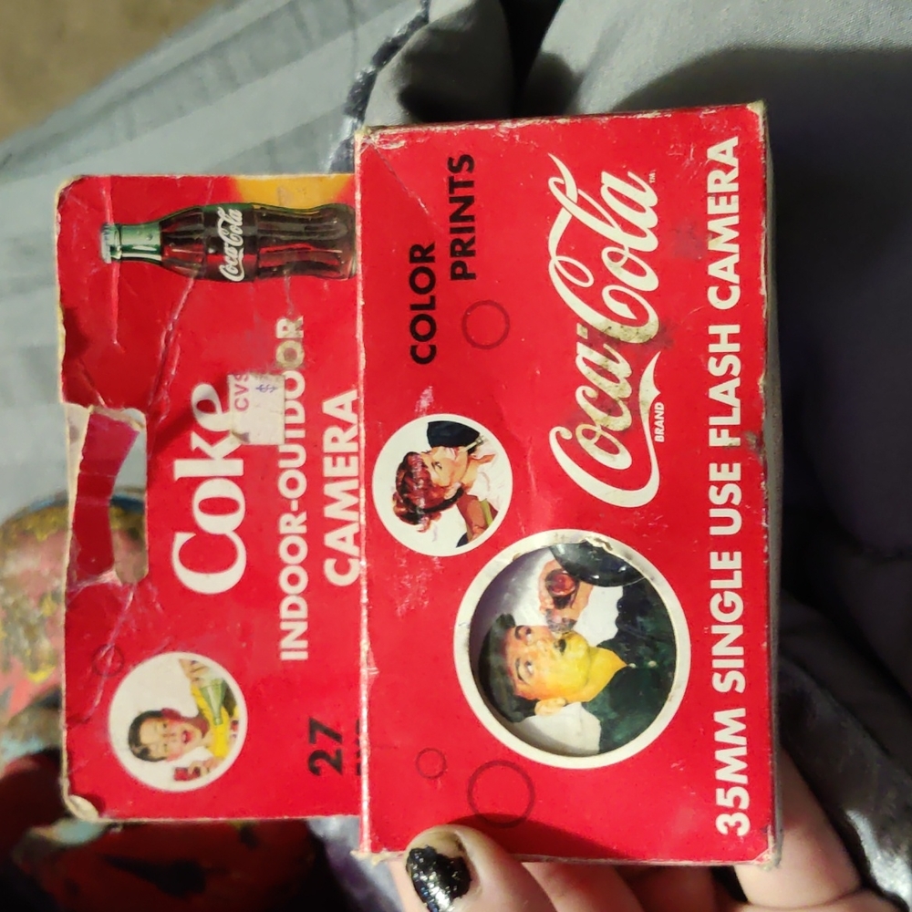 Vinatage Coca-cola 35MM camera